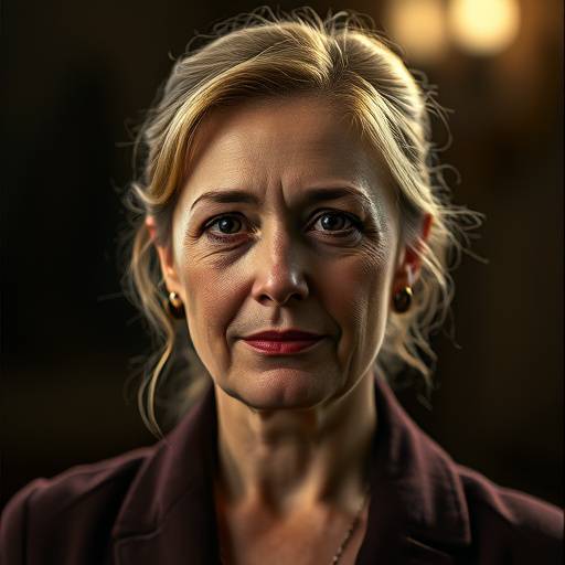 Porträt von Elisabeth Gruber, Gründerin der Rampenlicht Akademie