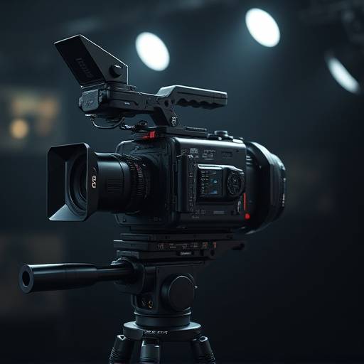 Professionelle Filmausrüstung