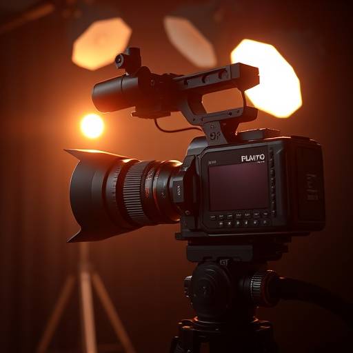 Professionelle Filmausrüstung